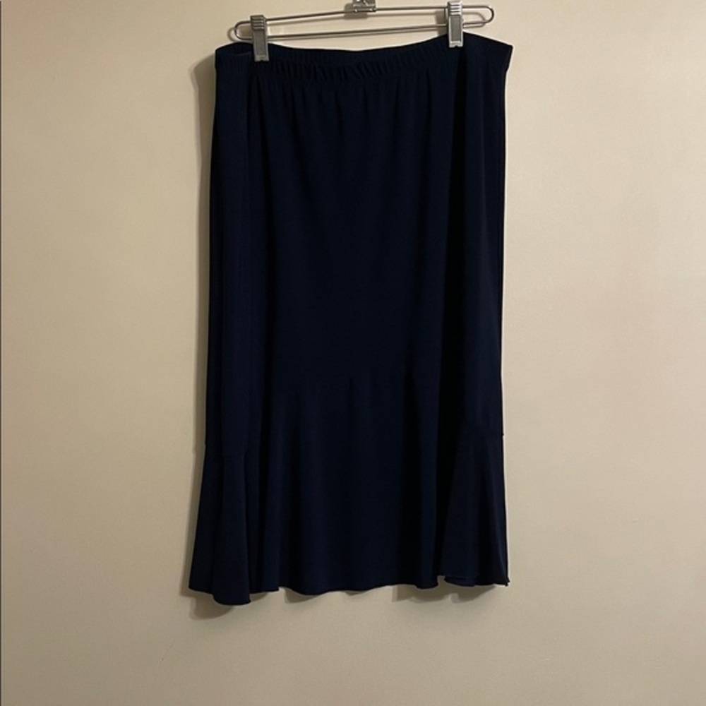 Serengeti Deep Navy A-Line Skirt